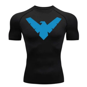 Nightwing compression shirt men