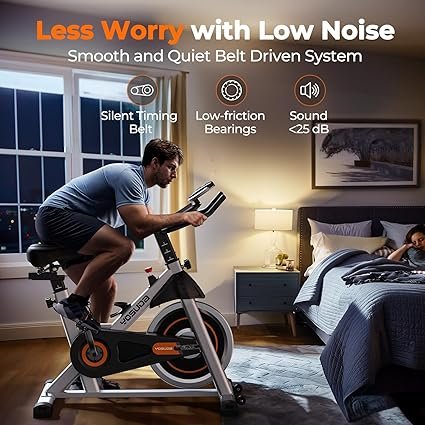 YOSUDA Exercise Bike Brake Pad Stationary Bike for Home